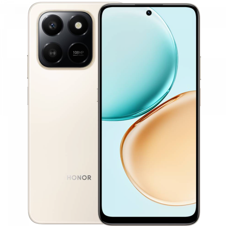 Honor X7d RU 6/128Гб Пустынный Золотой