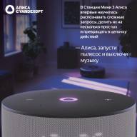 Яндекс.Станция Мини 3 с часами Серый - Яндекс.Станция Мини 3 с часами Серый