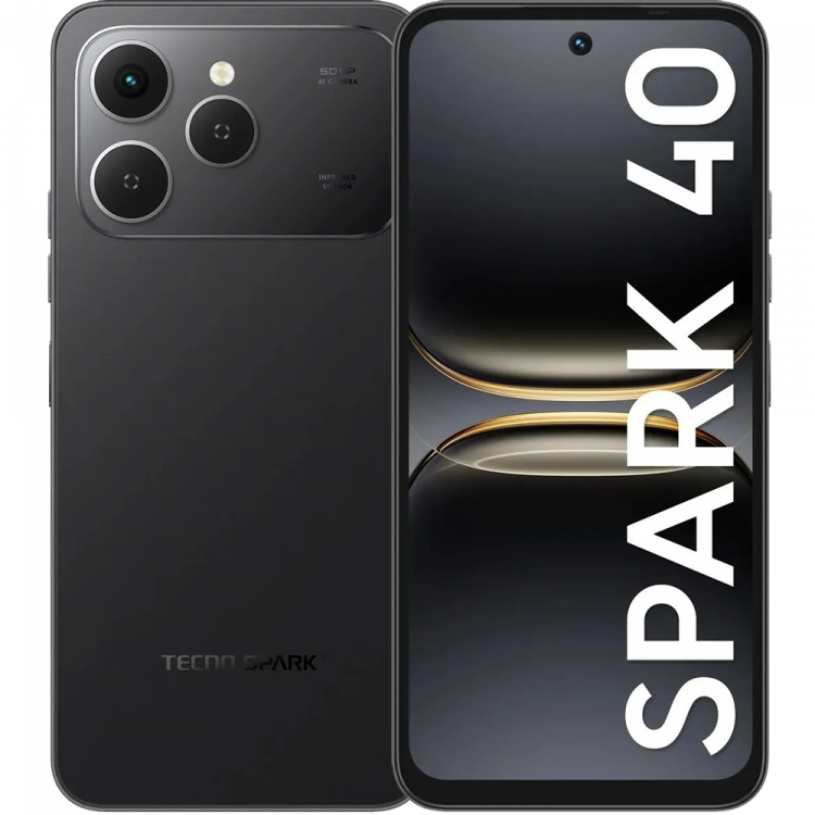 Tecno Spark 40 NFC RU 8/256Гб Чёрный
